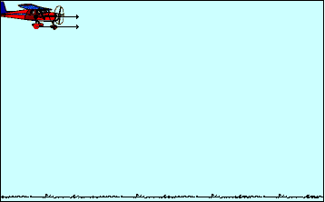 Anim'n of a Package Dropped from a Moving Plane